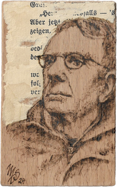 Pyrographie auf Holz